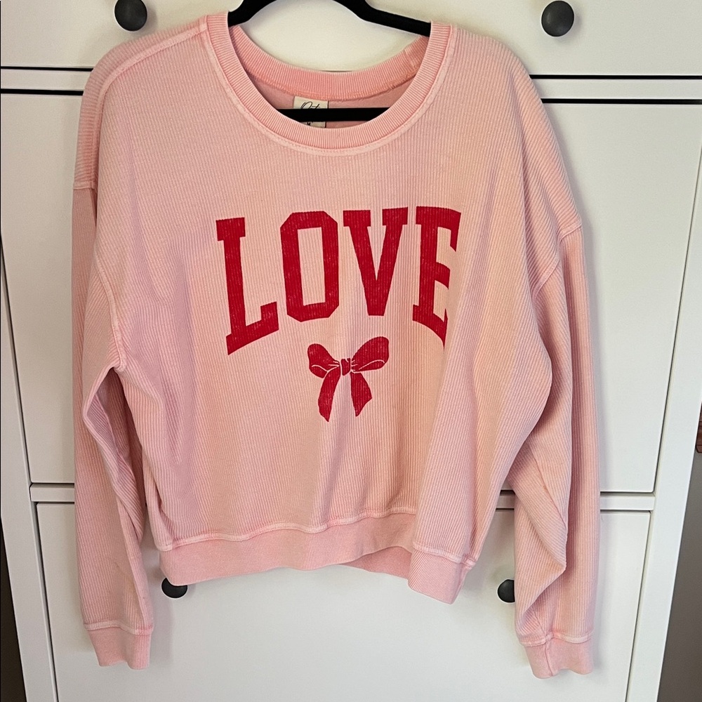 Pink LOVE Sweatshirt